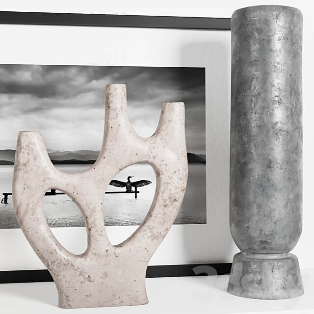 Decorative set 8 3D Models 3DSKY