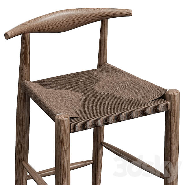 Hans Wegner Counter stool 3D Models 3DSKY