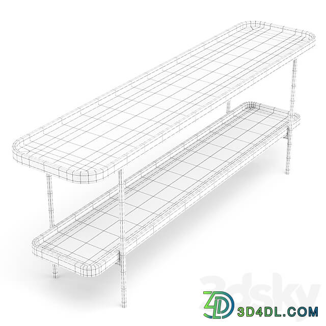 Porada Koster Console Table 3D Models 3DSKY
