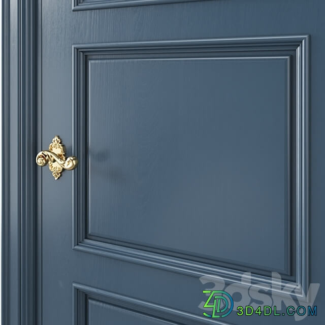 Door 414 3D Models 3DSKY