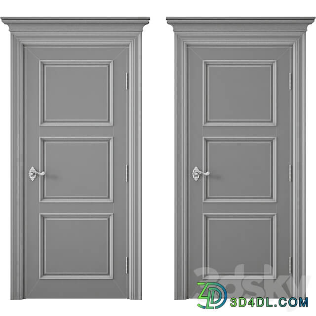 Door 414 3D Models 3DSKY