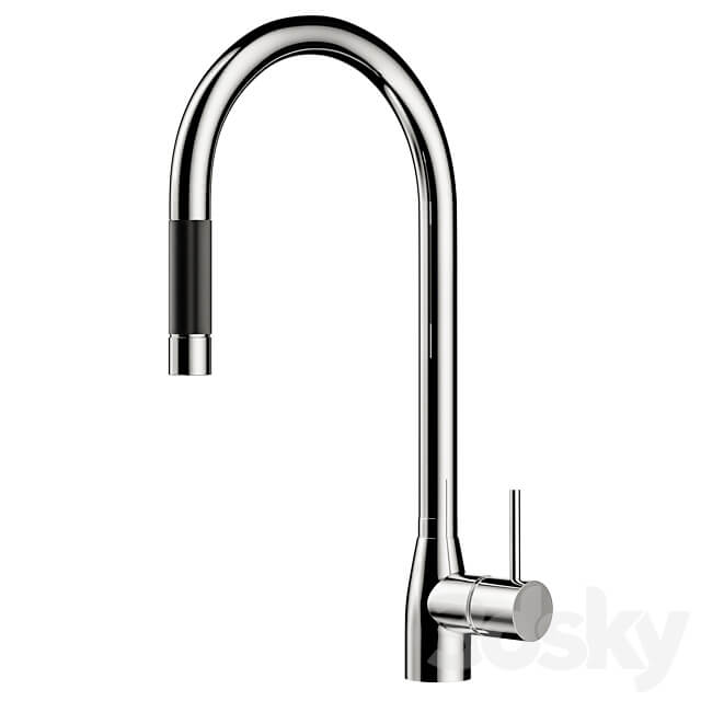 Fauset Quadro Brass Faucet 3D Models 3DSKY