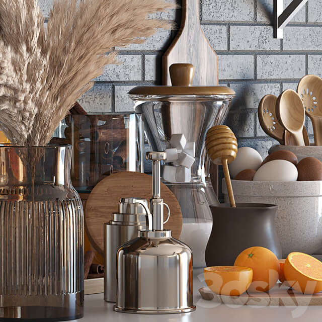 kitchen accessories016 3D Models 3DSKY
