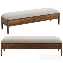 Theodore Alexander Nova Bench 3D Models 3DSKY 