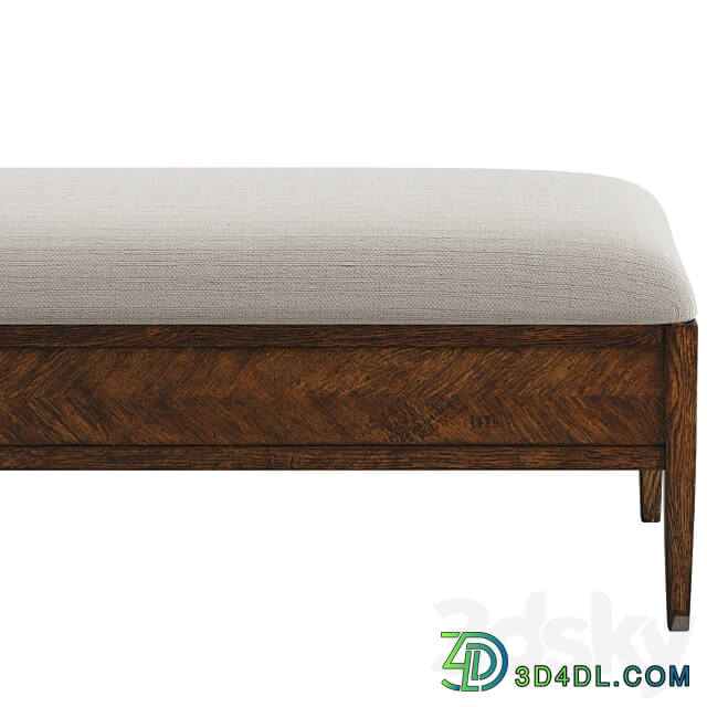 Theodore Alexander Nova Bench 3D Models 3DSKY
