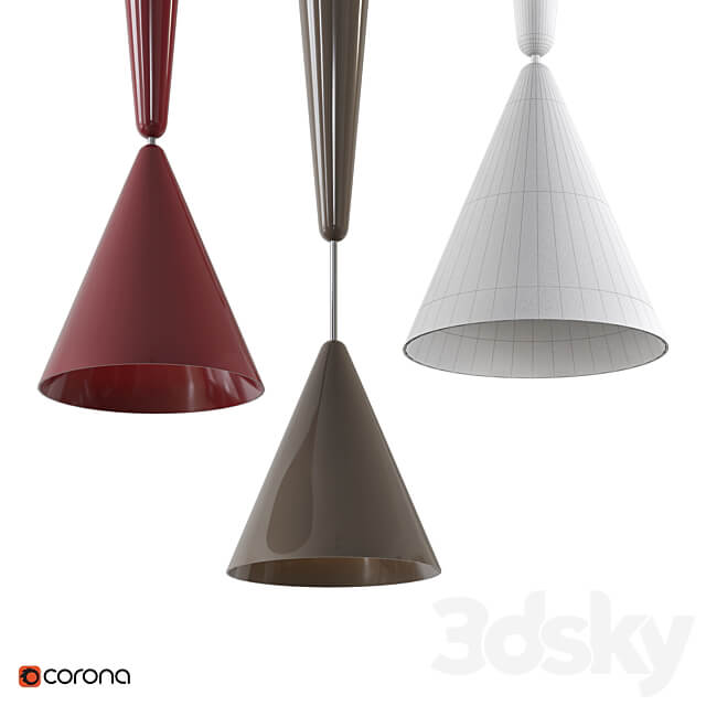 DIABOLO Flos Hanging lamp Pendant light 3D Models 3DSKY