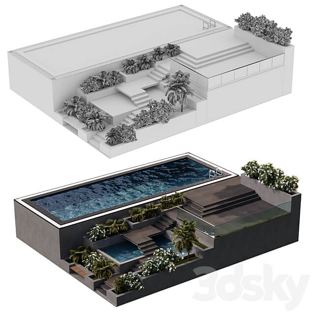POOL NO25 Other 3D Models 3DSKY