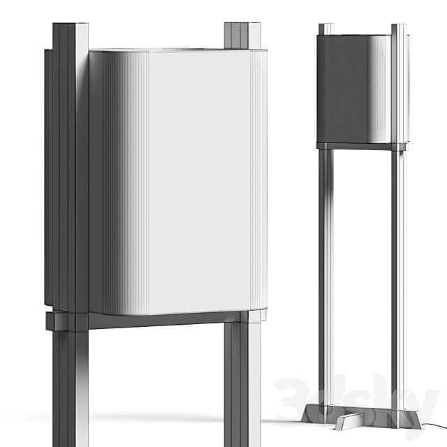 Crate and Barrel Shinola Floor Lamp 3D Models 3DSKY