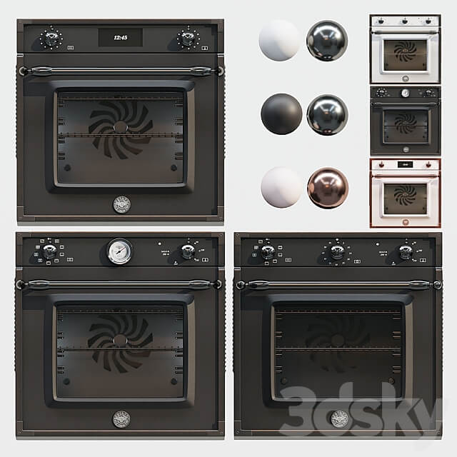 BERTAZZONI HERITAGE OVENS 3D Models 3DSKY