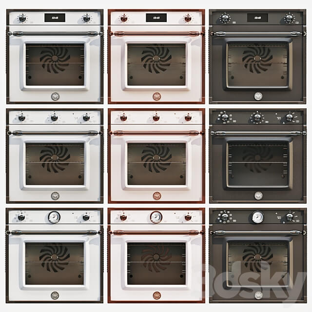 BERTAZZONI HERITAGE OVENS 3D Models 3DSKY