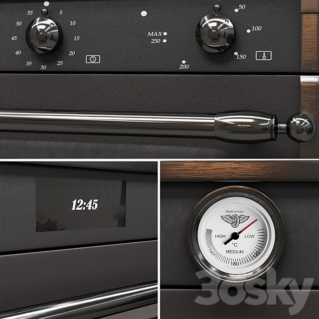 BERTAZZONI HERITAGE OVENS 3D Models 3DSKY