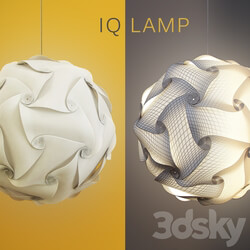 IQ lamp Pendant light 3D Models 