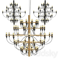 Flos chandelier Pendant light 3D Models 3DSKY 