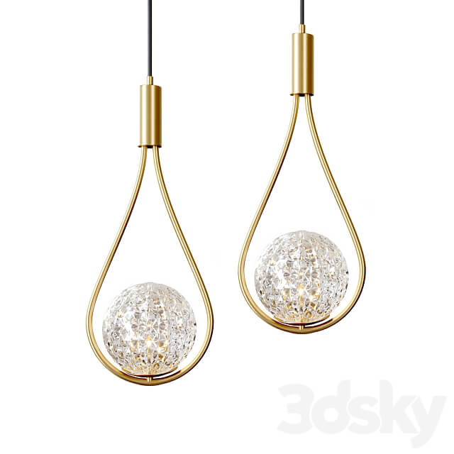 Lampatron HOOP DROP LUX pendant lamp Pendant light 3D Models 3DSKY