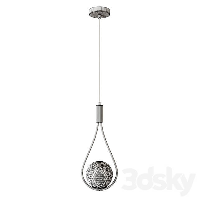 Lampatron HOOP DROP LUX pendant lamp Pendant light 3D Models 3DSKY