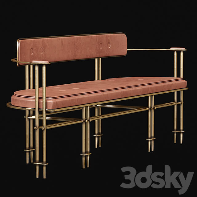 Apparatus Episode Settee 3D Models 3DSKY