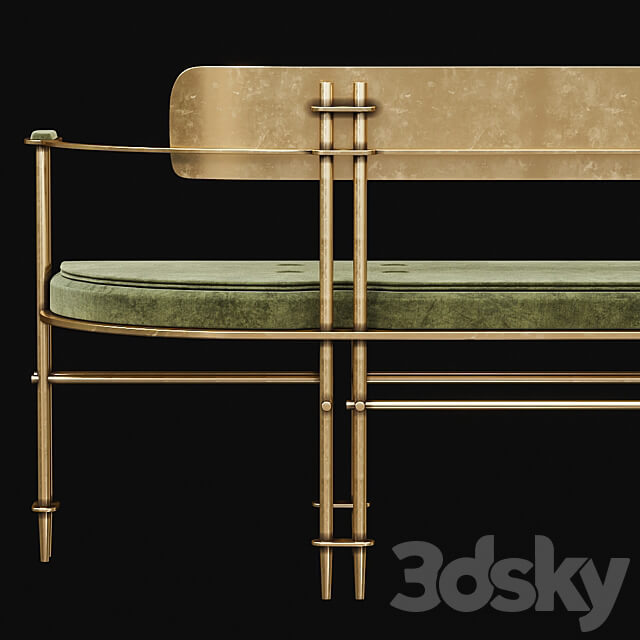 Apparatus Episode Settee 3D Models 3DSKY