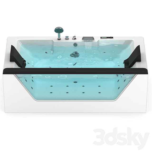 EAGO whirlpool tub 3D Models 3DSKY