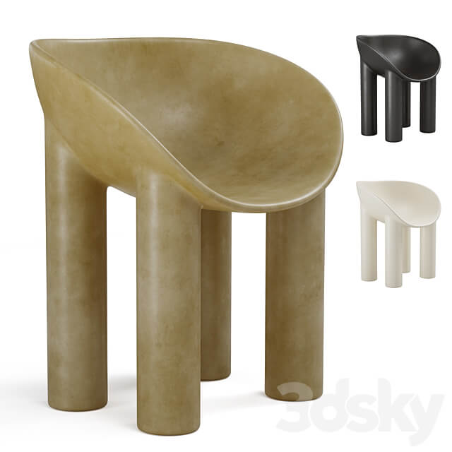 Faye Toogood Roly Poly Dining 3D Models 3DSKY