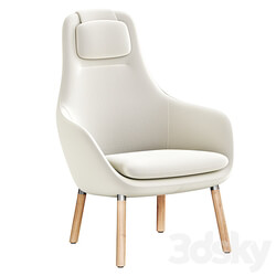 Vitra hal lounge armchair 3D Models 3DSKY 