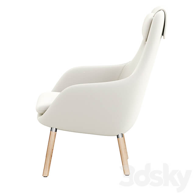 Vitra hal lounge armchair 3D Models 3DSKY