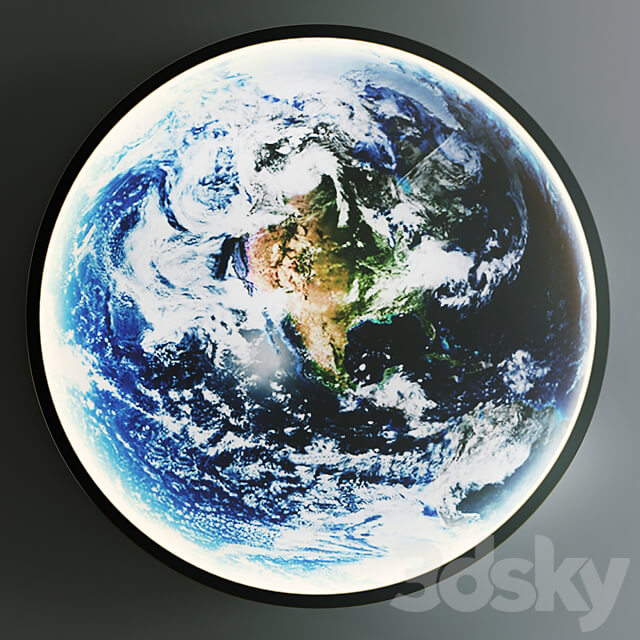 Lampatron COSMOS MOON COSMOS EARTH 3D Models 3DSKY