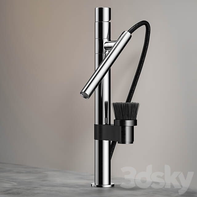 Inox 400 VD Faucet 3D Models 3DSKY