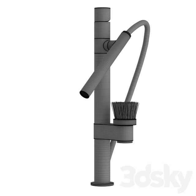 Inox 400 VD Faucet 3D Models 3DSKY