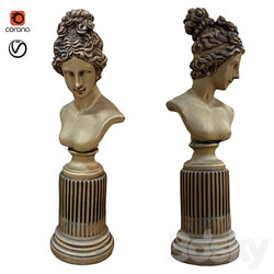 statue girl 3D Models 3DSKY 