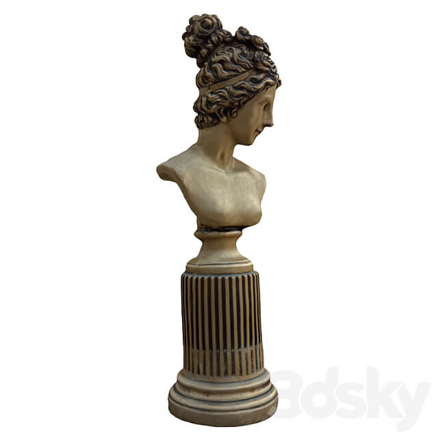 statue girl 3D Models 3DSKY