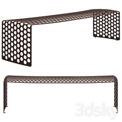 Oxyd metal bench Other 3D Models 3DSKY 