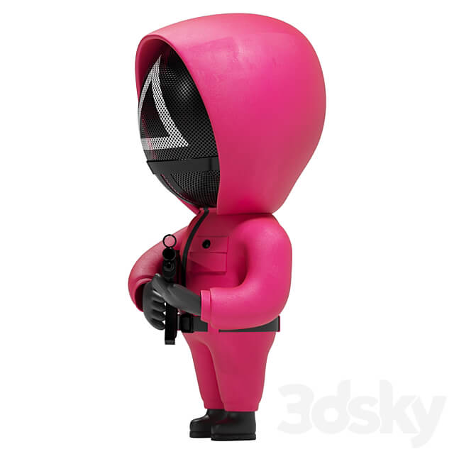 Squid Game solder 3D Models 3DSKY