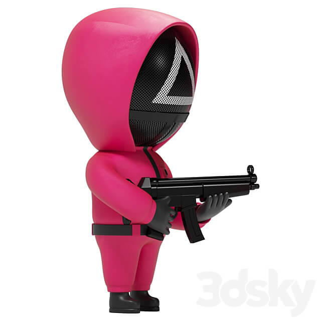 Squid Game solder 3D Models 3DSKY