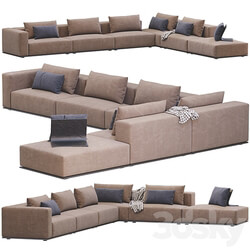 Westside Sofa By Poliform 3D Models 3DSKY 