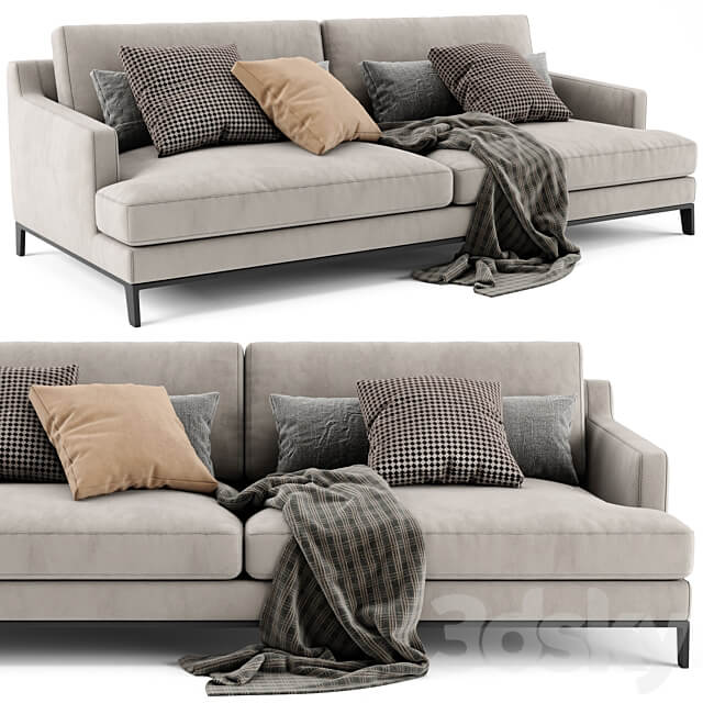 Poliform Bellport 2 Seats 3D Models 3DSKY