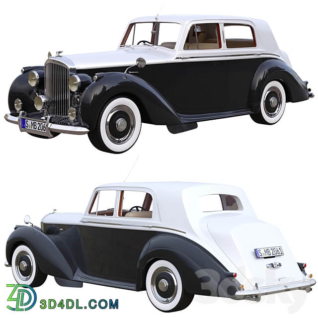 Bentley R Type 1953 3D Models 3DSKY