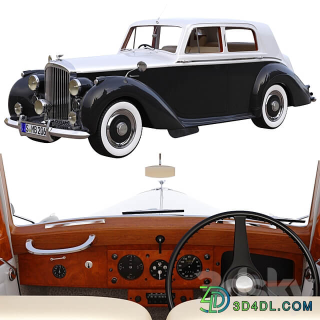 Bentley R Type 1953 3D Models 3DSKY