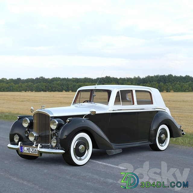 Bentley R Type 1953 3D Models 3DSKY