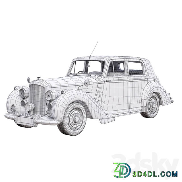 Bentley R Type 1953 3D Models 3DSKY