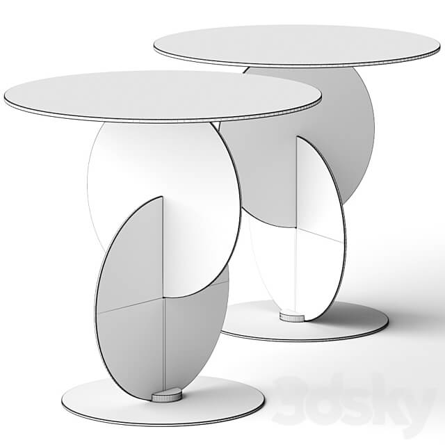 Minotti Divo Coffee 3D Models 3DSKY