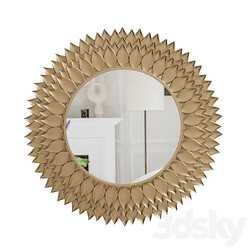 Petal Mirror by Westwing 3D Models 3DSKY 
