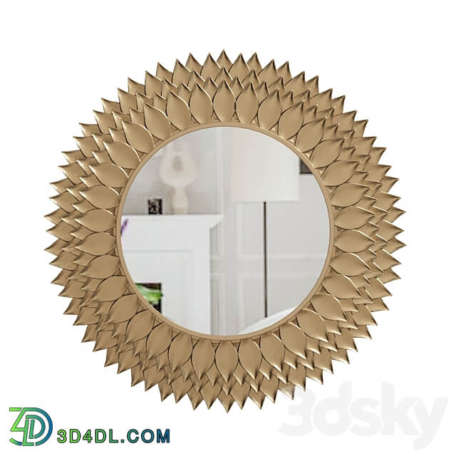 Petal Mirror by Westwing 3D Models 3DSKY