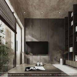 3D Interior Kitchen – Livingroom 280 Scene 3dsmax By Phu Nguyen 