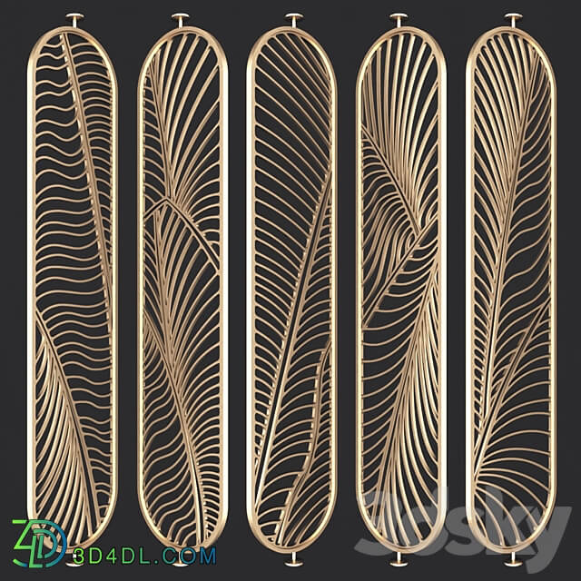 Decorative partition 3D Models 3DSKY