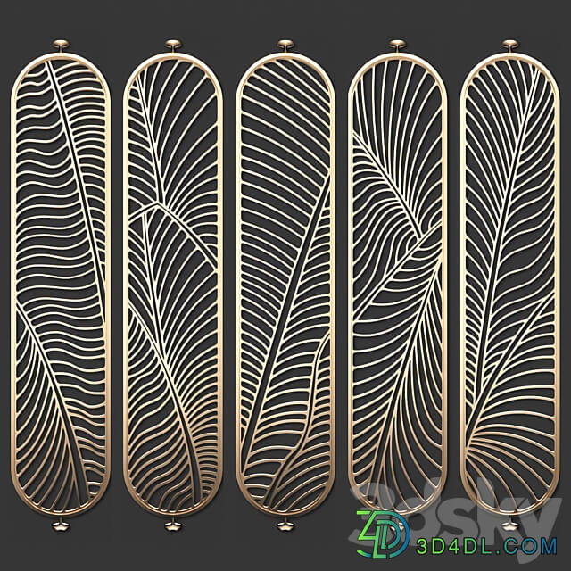 Decorative partition 3D Models 3DSKY