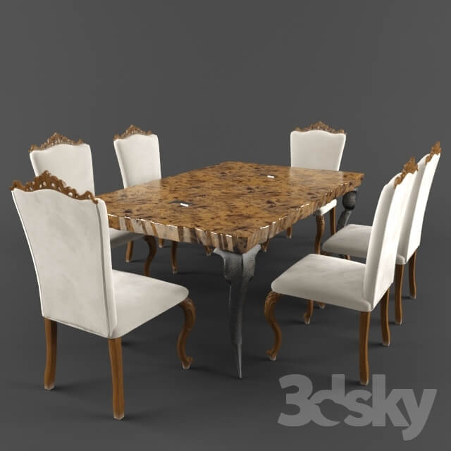 Table Chair Bizzotto