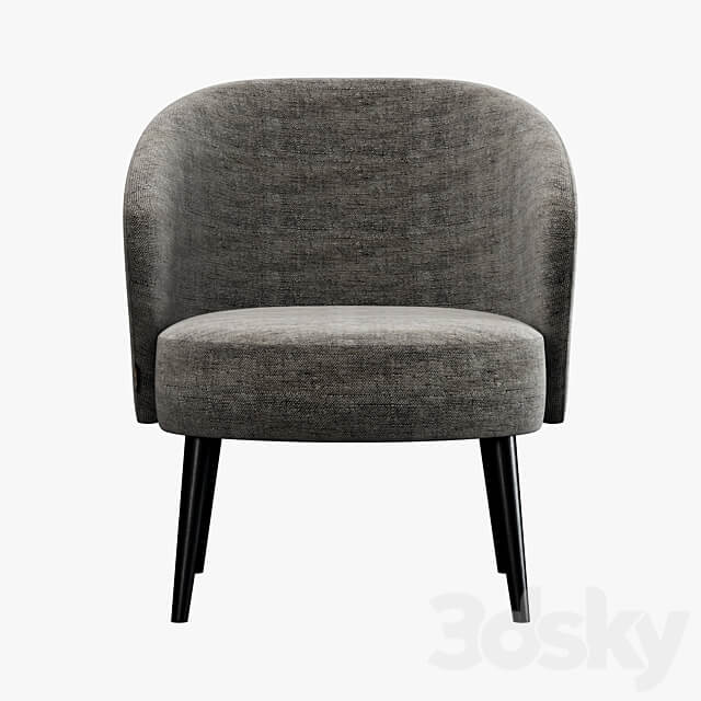 Dutchbone waldo armchair 3D Models 3DSKY