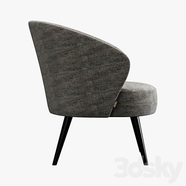 Dutchbone waldo armchair 3D Models 3DSKY
