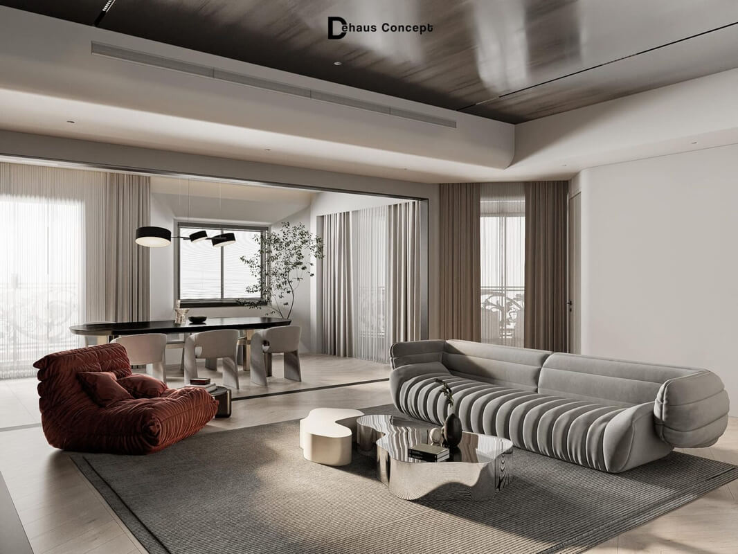  Apartment Interior Model By Trung Hau Tran