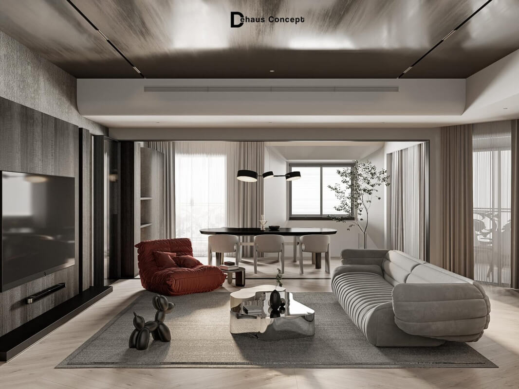  Apartment Interior Model By Trung Hau Tran